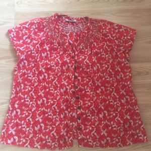 Van Heusen Flower Button Up Shirt